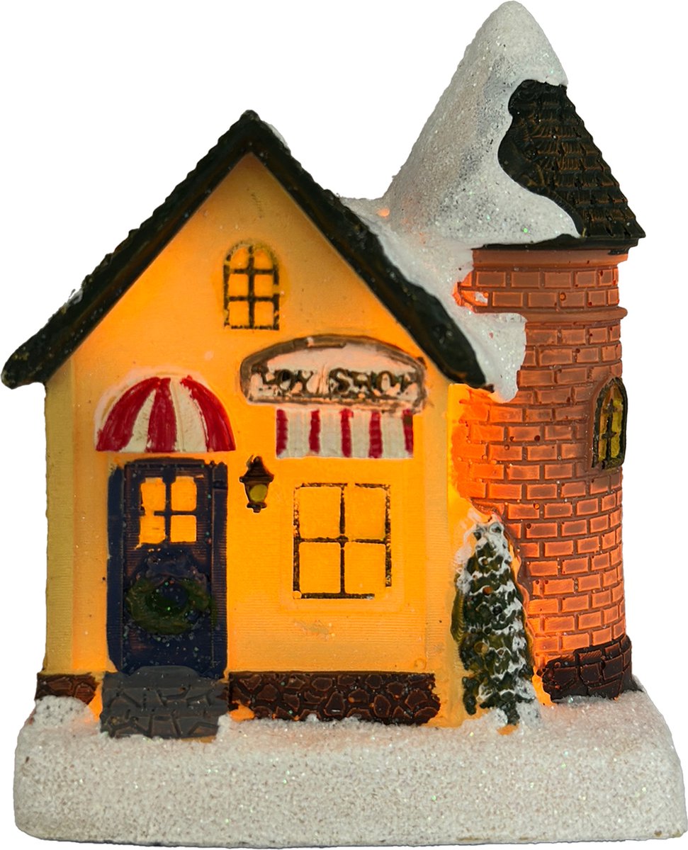 Complete Christmas Decoration Gift Package - LED Lights - Christmas House - Light Balls - Table Runner - Christmas - Gift - Christmas Box