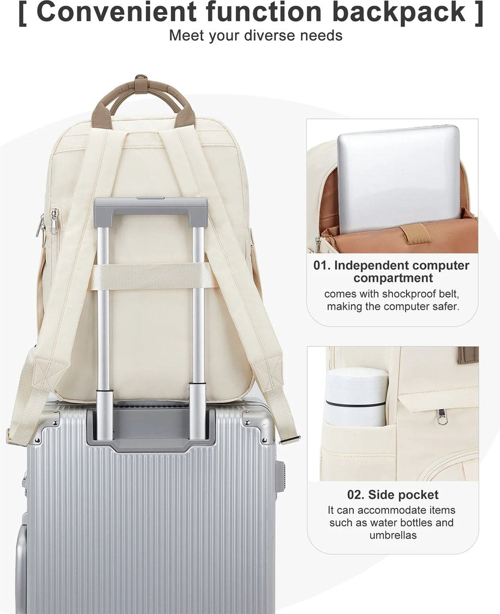Rugtas - Zwart - waterdicht - Reistas - Backpack