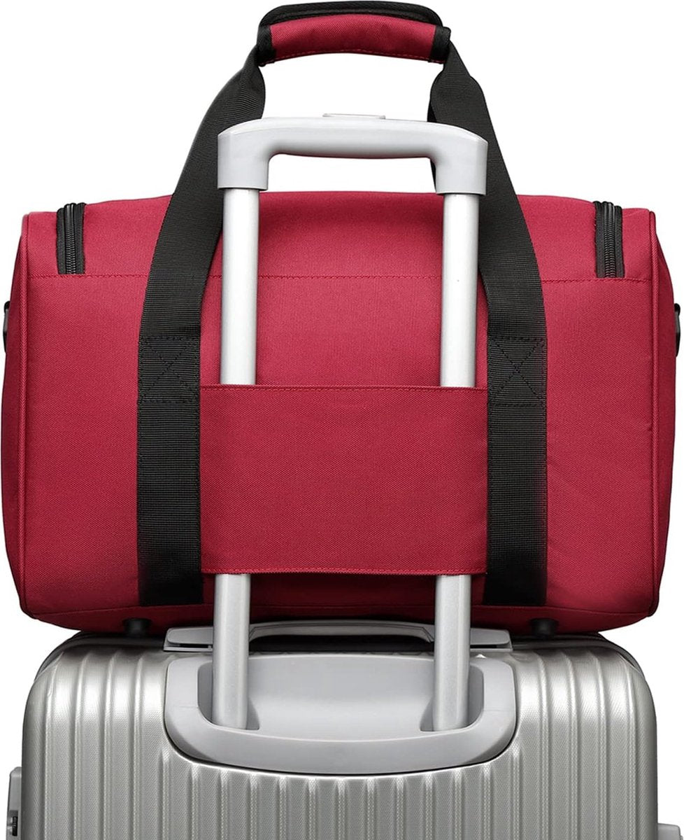 40x20x25 handbagage reistas voor in het vliegtuig, weekendtas, grote maximale handbagage voor mannen en vrouwen met schouderband