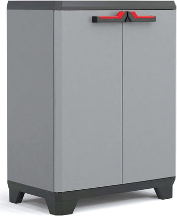 kast, 1 legplank, donkergrijs, 68 x 39 x 90 cm