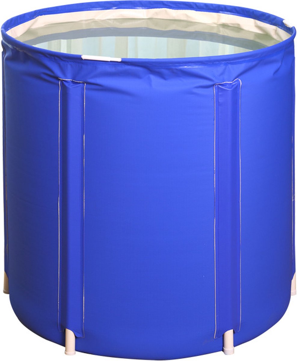Portable Bathtub - energy-saving and still enjoy a bath - For Adults and Children - 70x70x65 cm - Blue