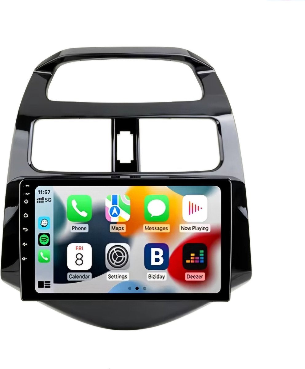 Chevrolet Spark / Beat / Creative / Daewoo Matiz 2009 - 2015 | Carplay & Android auto | 2GB & 32GB | Autoradio met navigatie | Radioscherm | 2009 2010 2011 2012 2013 2014 2015
