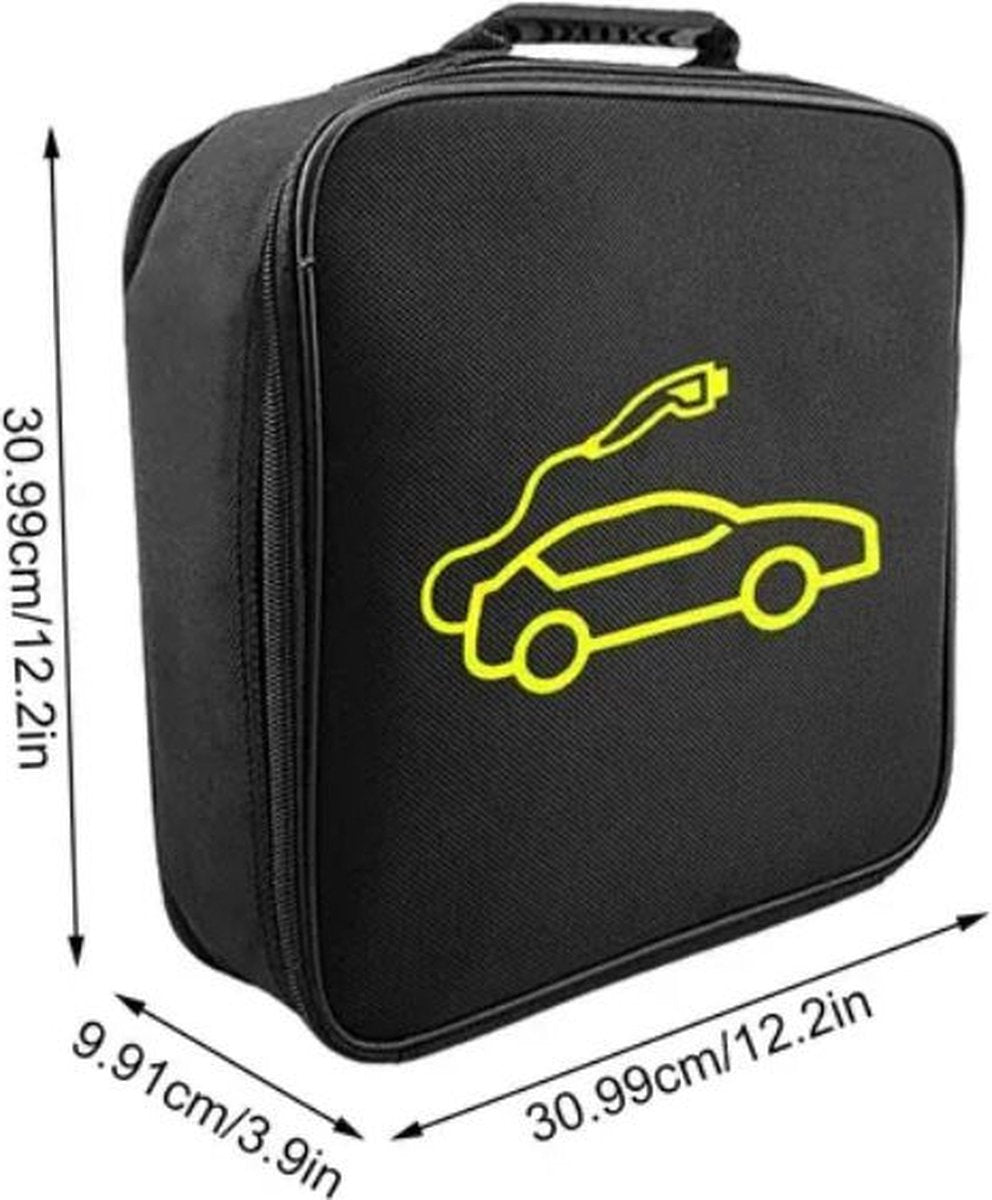 Laadkabel Opbergtas - Reistas voor Laadkabel - Type 2 Laadkabeltas - Hoes Opbergtas voor uw Laadkabel - Oplaadkabel - Elektrische auto - EV - PHEV - Tas - Kabel - Plug-in Hybride - Hybride - Waterproof - Tegen water - Grote tas