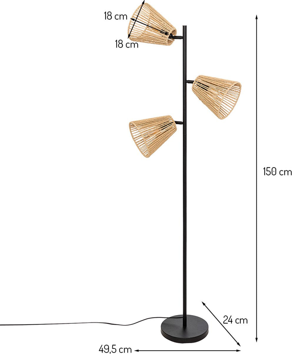 Vloerlamp Édith