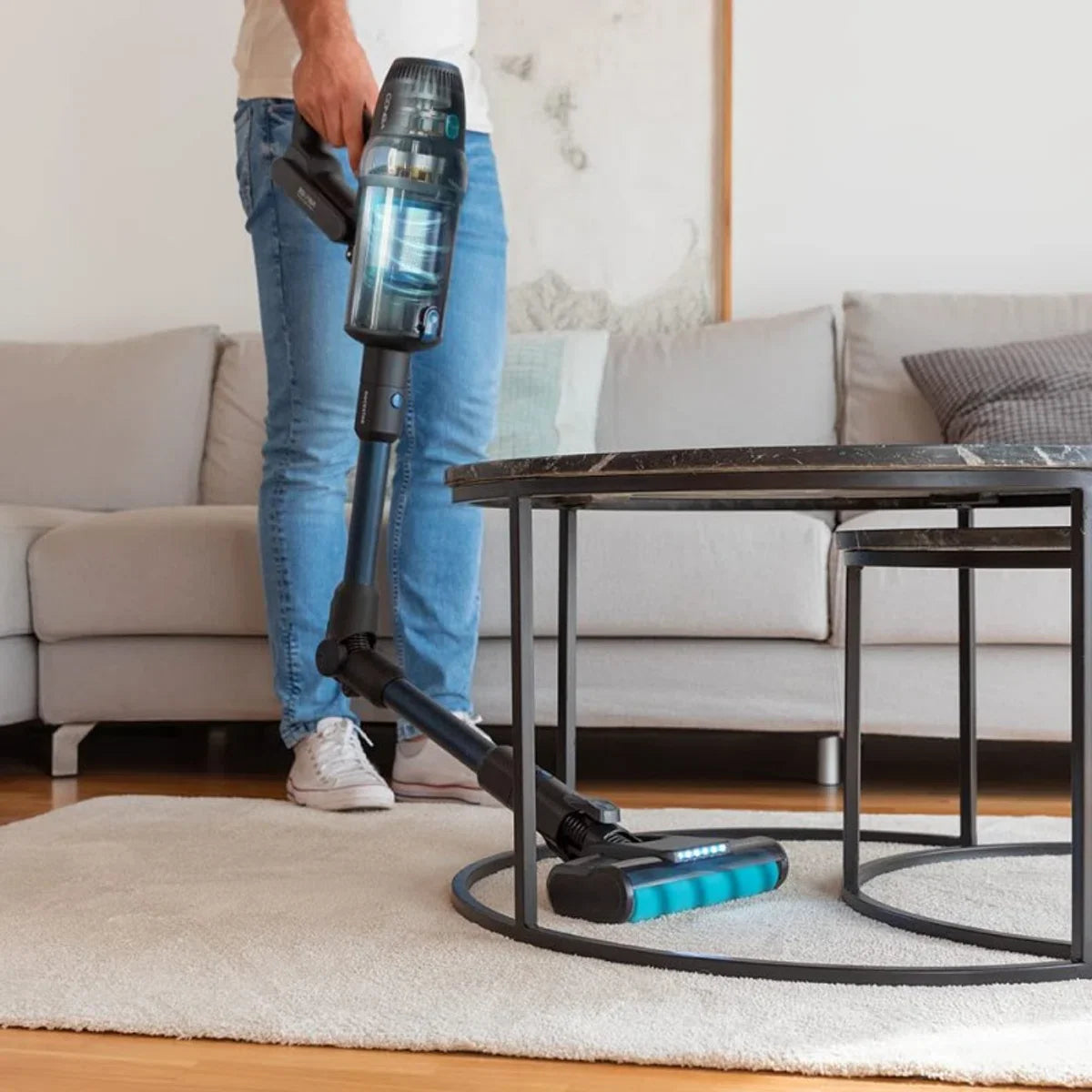 Cecotec Conga Rockstar 3000 Advance Ergowet Digitale draadloze stofzuiger, 4-in-1, 680 W en 26 kPa, Jaliscazo-borstel, 230 AW