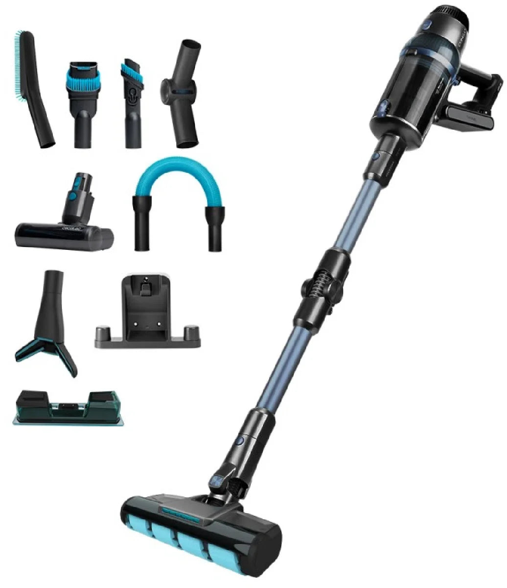 Cecotec Conga Rockstar 3000 Advance Ergowet Digitale draadloze stofzuiger, 4-in-1, 680 W en 26 kPa, Jaliscazo-borstel, 230 AW