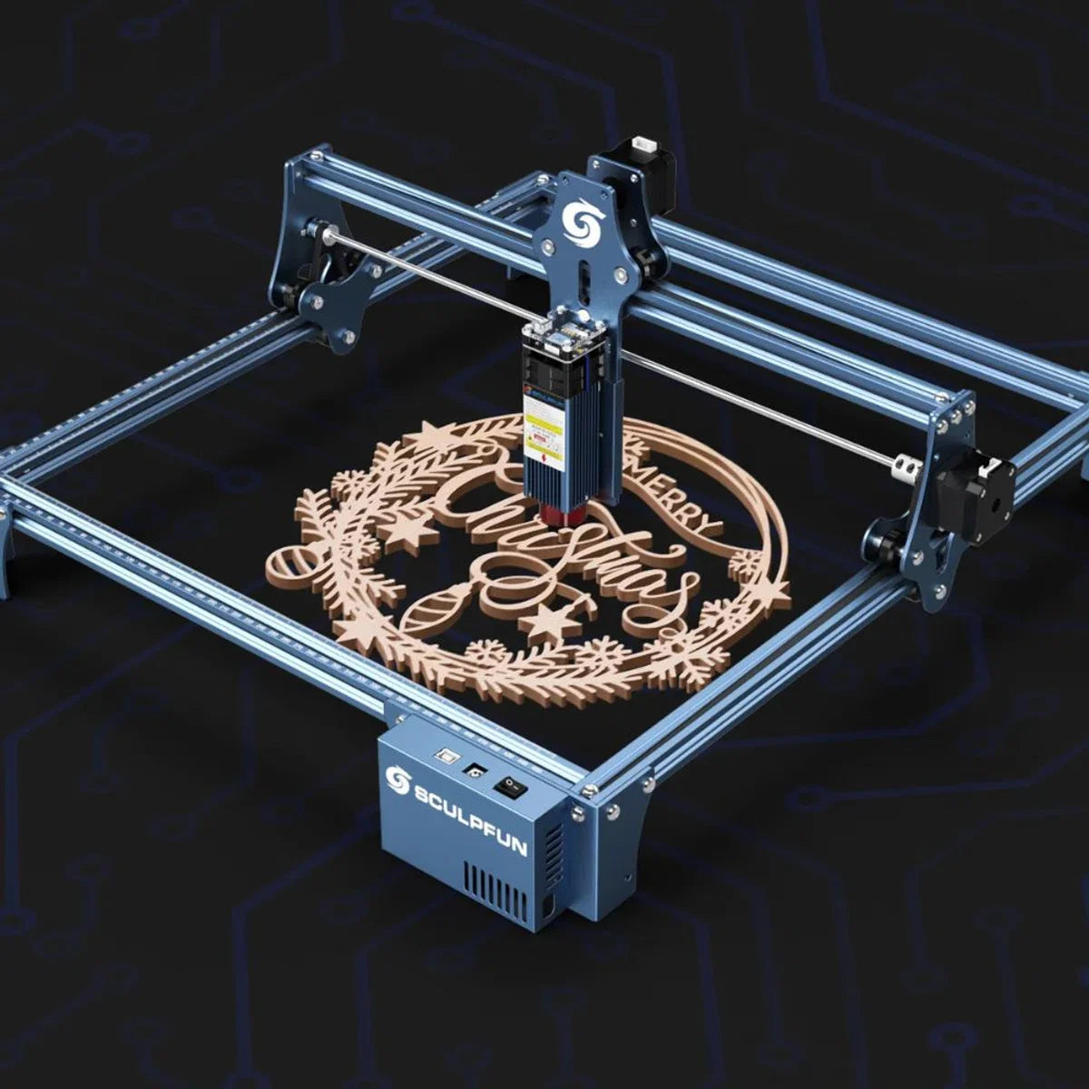 Sculpfun S9 Lasergraveermachine | Ultradunne Laser | Graveermachine | Lasersnijder | Hout Acryl Lasersnijmachine