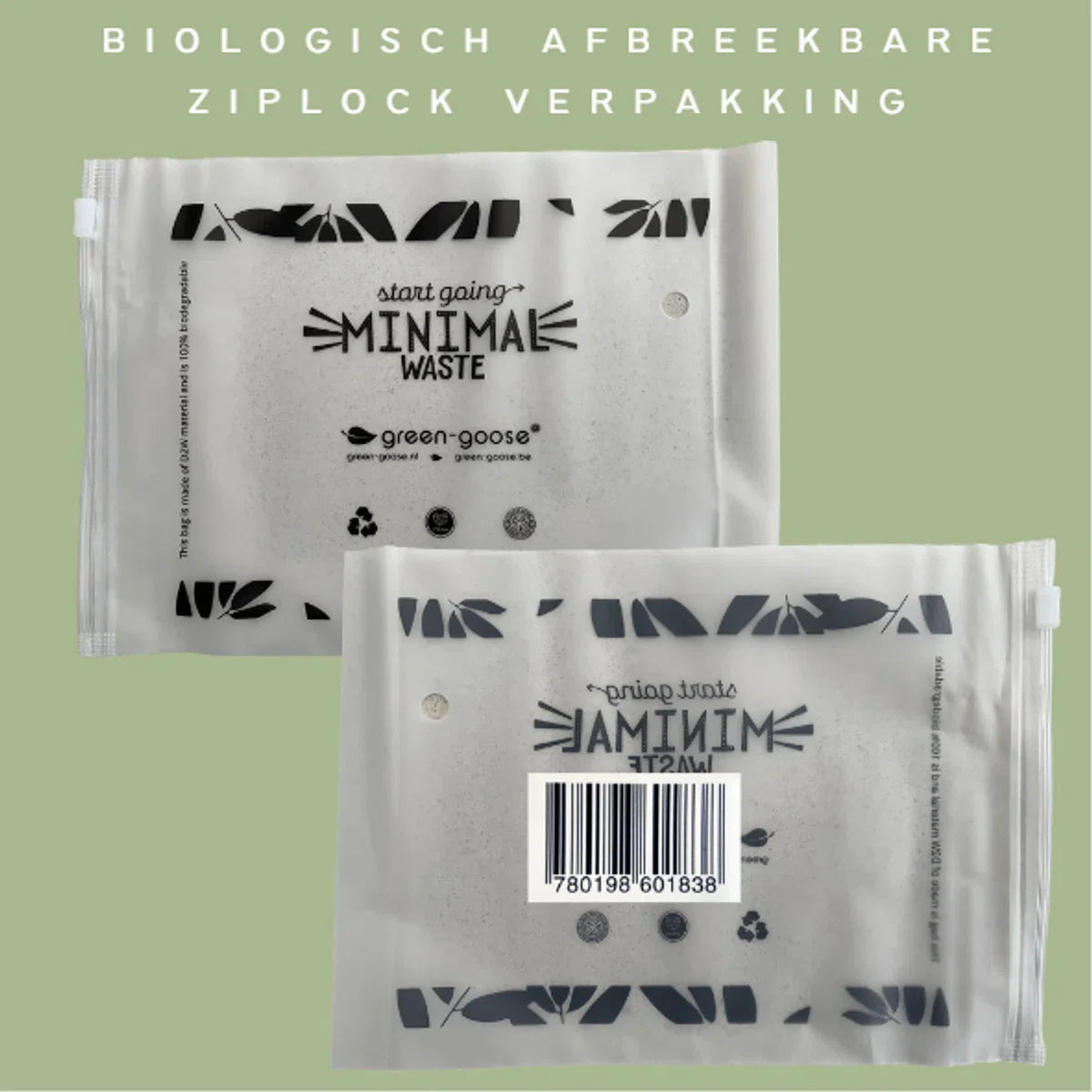 green-goose Bamboevezel Wasbaar Herbruikbaar Maandverband - 10 Stuks - met 2 Waszakjes - Comfortabel met Vleugels en Drukknop - Inlegkruisjes - Zachte Bamboe Stof - Ecologisch - Duurzaam - Super absorberend - Dun - Comfortabel