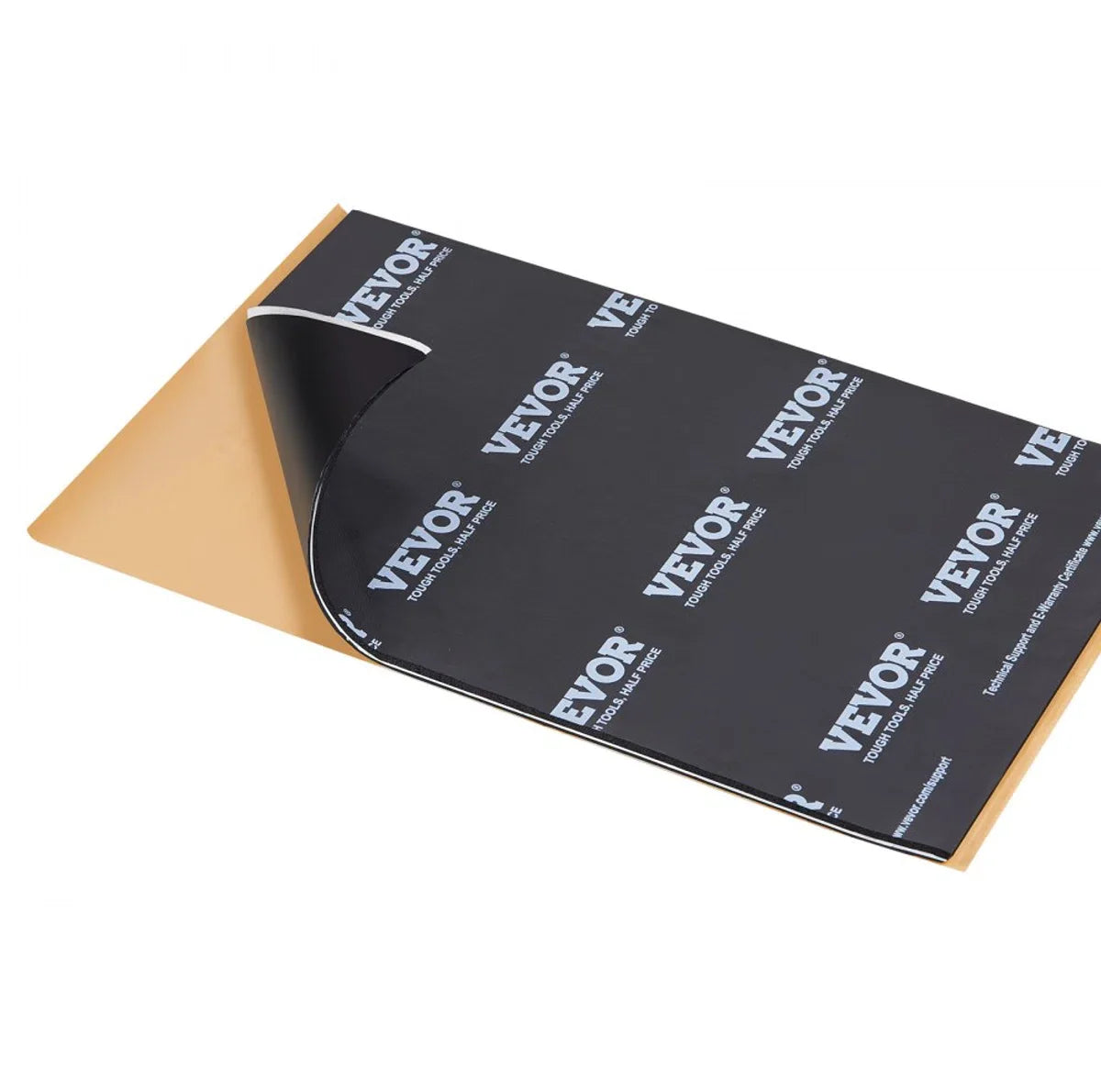 set van 24 auto-isolatiematten, 2,3 m², ontdreuningsmat, 247,9 x 390,9 mm, voertuigisolatie, 5 mm (200 mil) dik, 4-laags geluidsisolatiemat, hittebestendig, geluidsisolatie, akoestische isolatie, geluidsisolatie