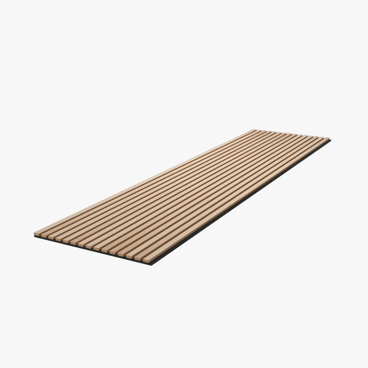 Eiken houtfineer Naturel Promo - Akoestisch Houten Wandpaneel - 240 x 60 cm | Echt Hout | Houten latten | Akupanel | Wanddecoratie| 3D Wandpanelen | Muurdecoratie | Lattenwanden | Wood panels | Eikenhoutfineer