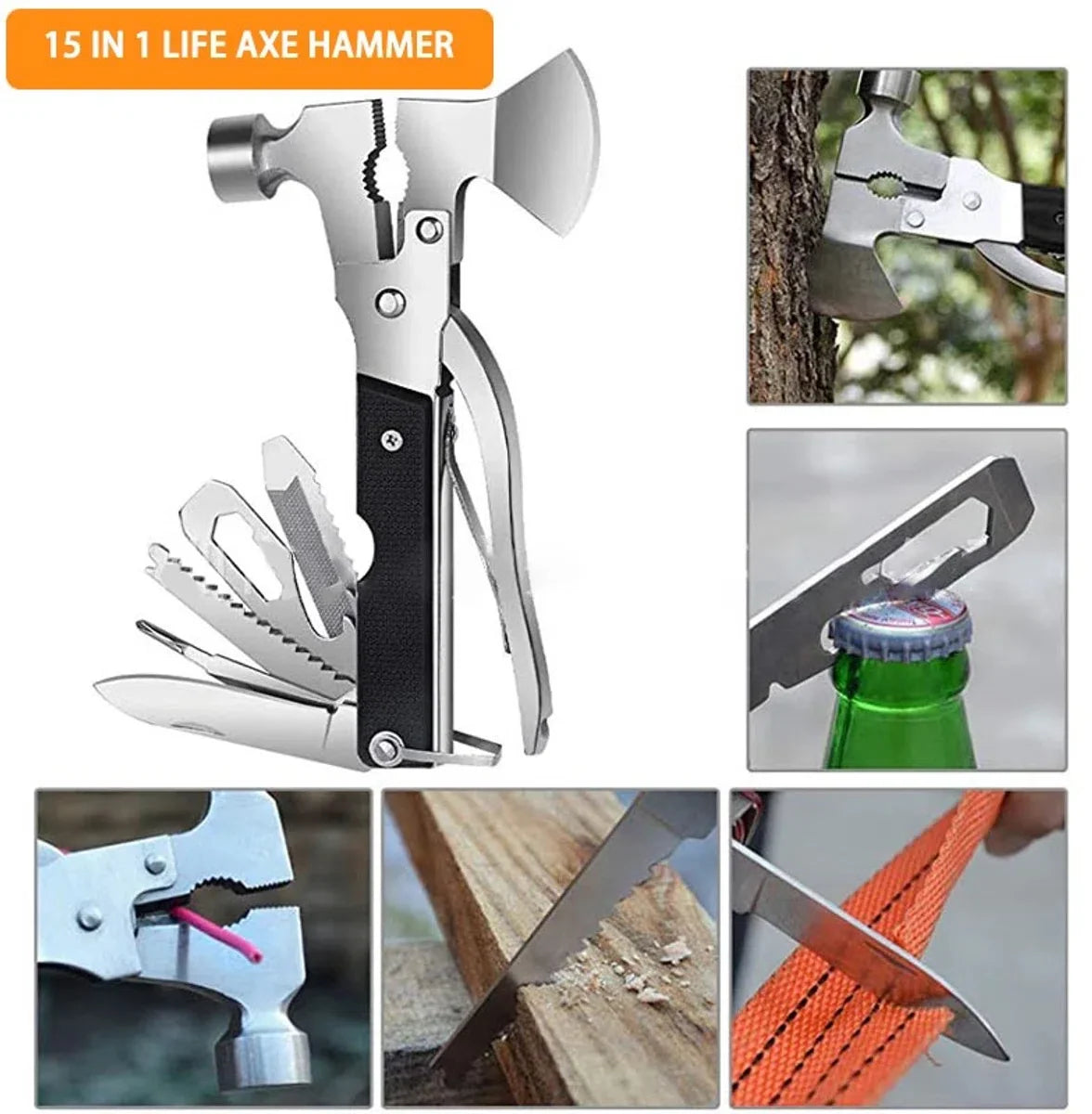 Noodpakket - Survival kit - Overlevingspakket - Outdoor kit - EHBO-kit - Kampeeruitrusting - Survivalset