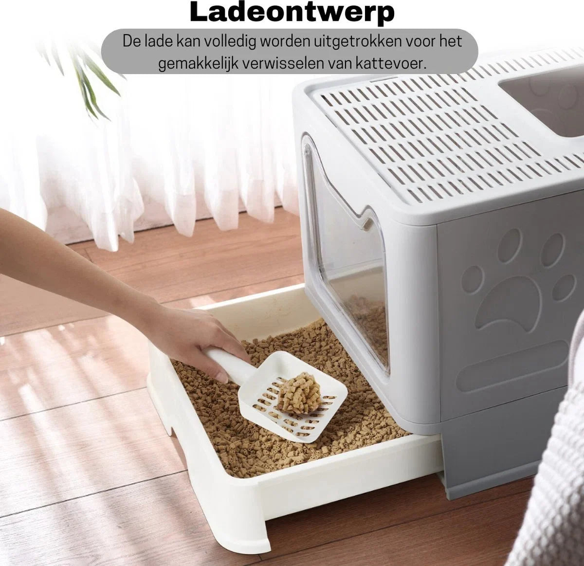 Automatic Cat Litter Box - Self-Cleaning Litter Box - Cat Toilet with Drawer
