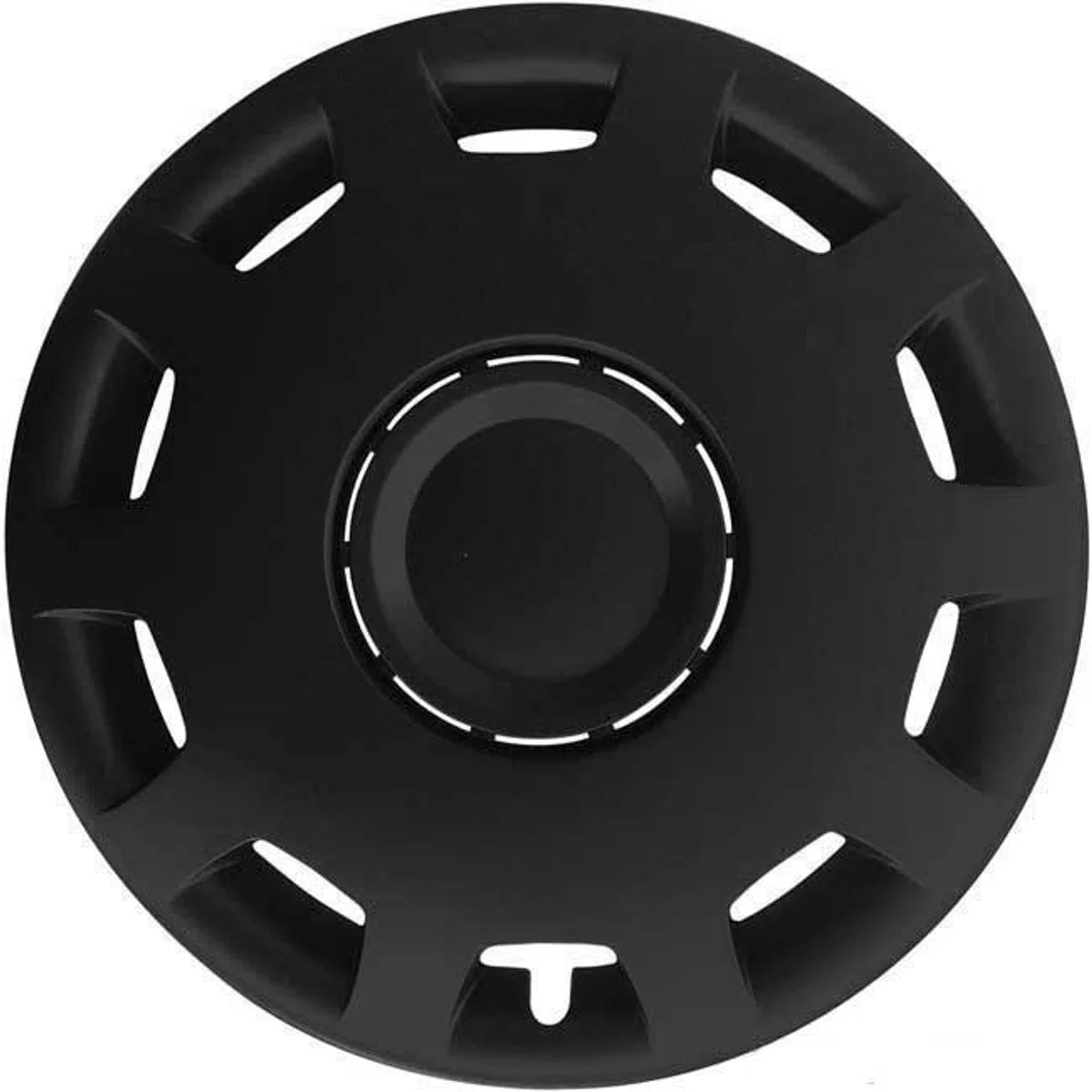 Wieldoppen GRANIT-B 15 inch matzwart. Set van 4 stuks in doos (graag tekst lezen!)