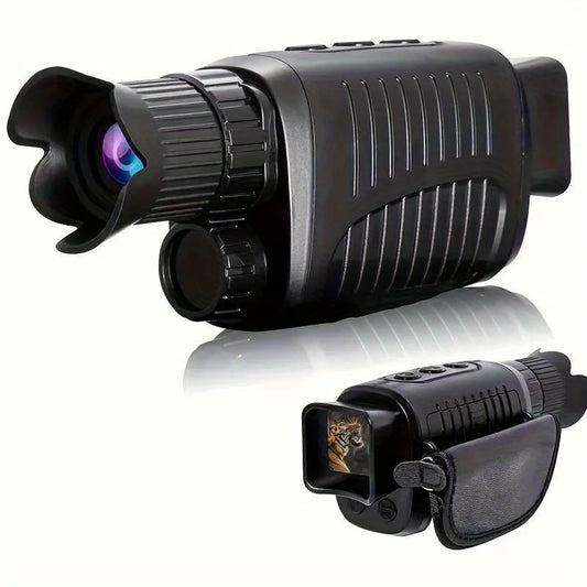 Night vision monocular - Binoculars - 5x digital zoom - Infrared camera with 7 settings - Up to 256GB storage - Night observation range up to 800 meters - Video HD 1280x720@p30