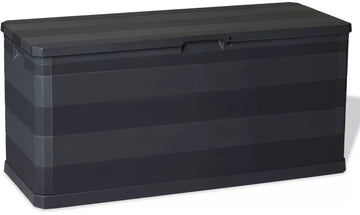 Opbergbox Box Voor In De Tuin Tuinkast Kelderkast 280 L Zwart