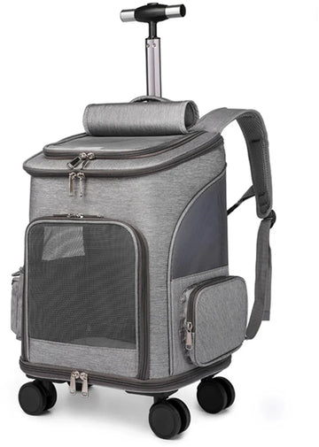 Luxe Honden & Katten Trolley | Voor Kleine Hond Of Kat | Hondenrugzak | Hondenbuggy | Katten Reismand