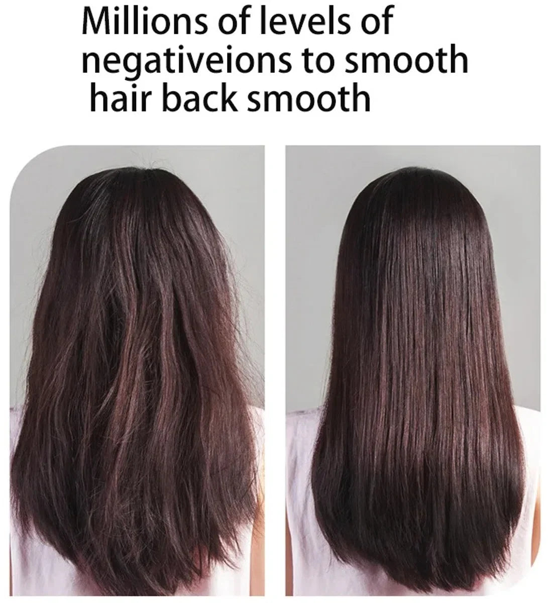 Föhn met Diffuser - Ionische Haardroger - Professionele Haardroger - Rijk uitgerust - Inclusief 6 accessoires - 3 Standen - Goud
