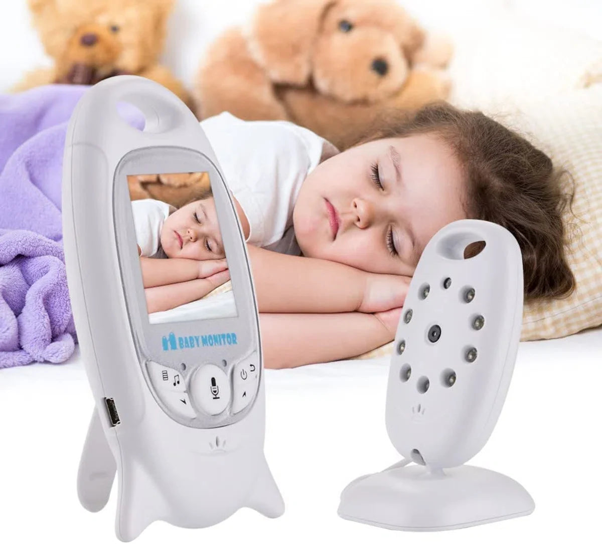 VB601 Babyfoon met camera - Wit JK3
