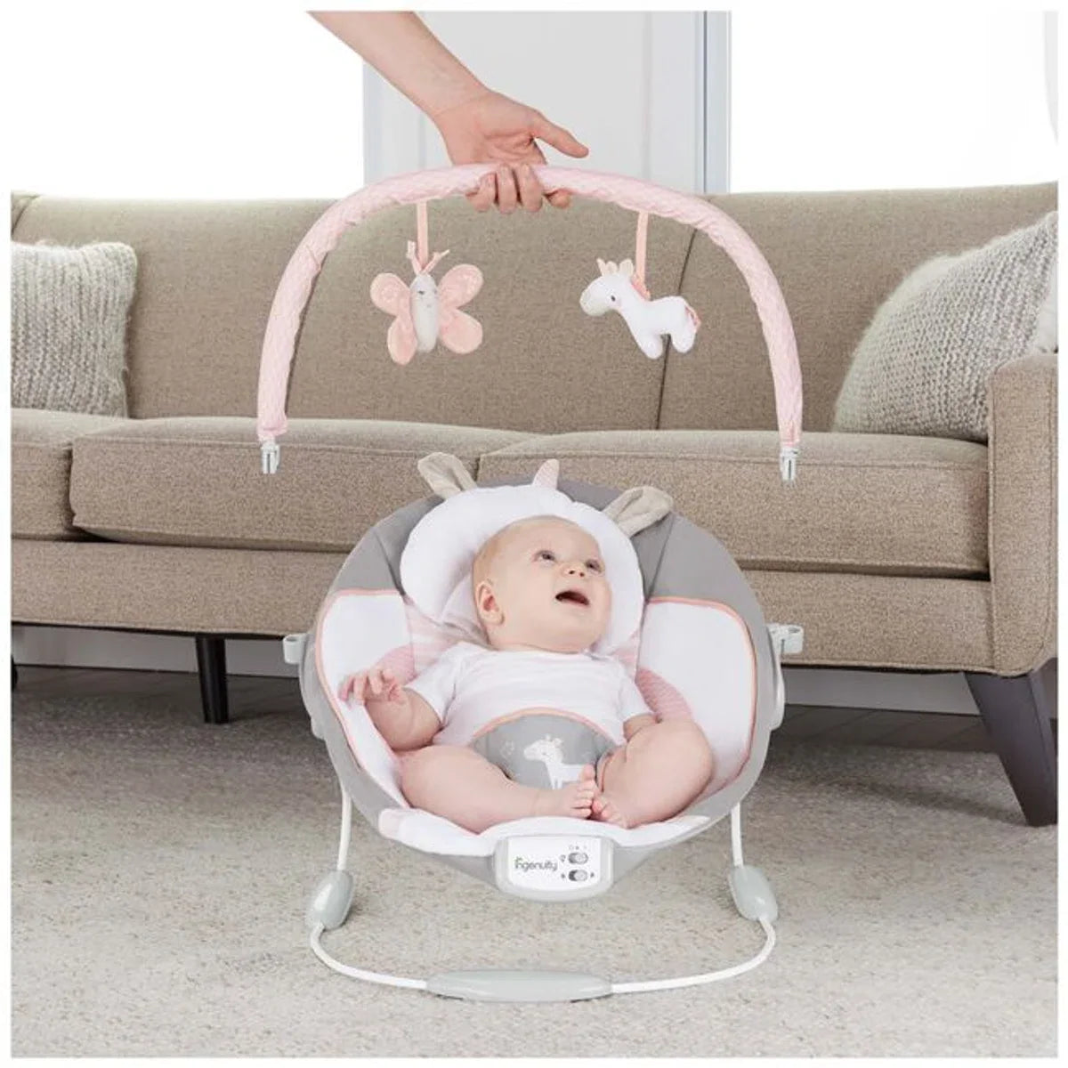 Baby Swing | Babyschommel | Wipstoel inclusief speelboog met speeltjes