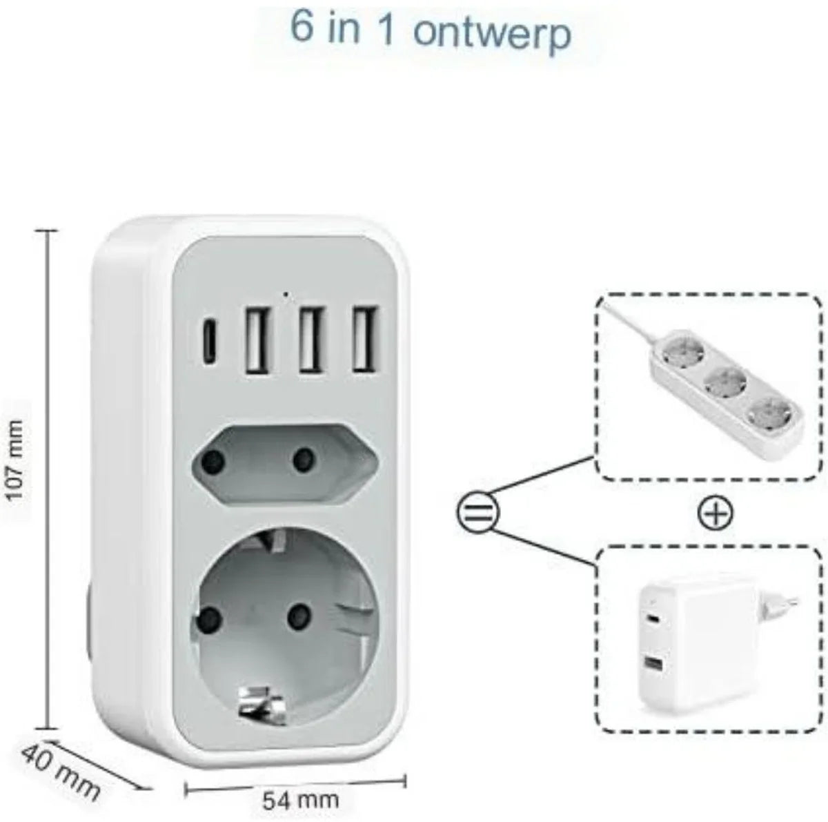 Travel plug Type G - Travel plug UK - World plug Type G