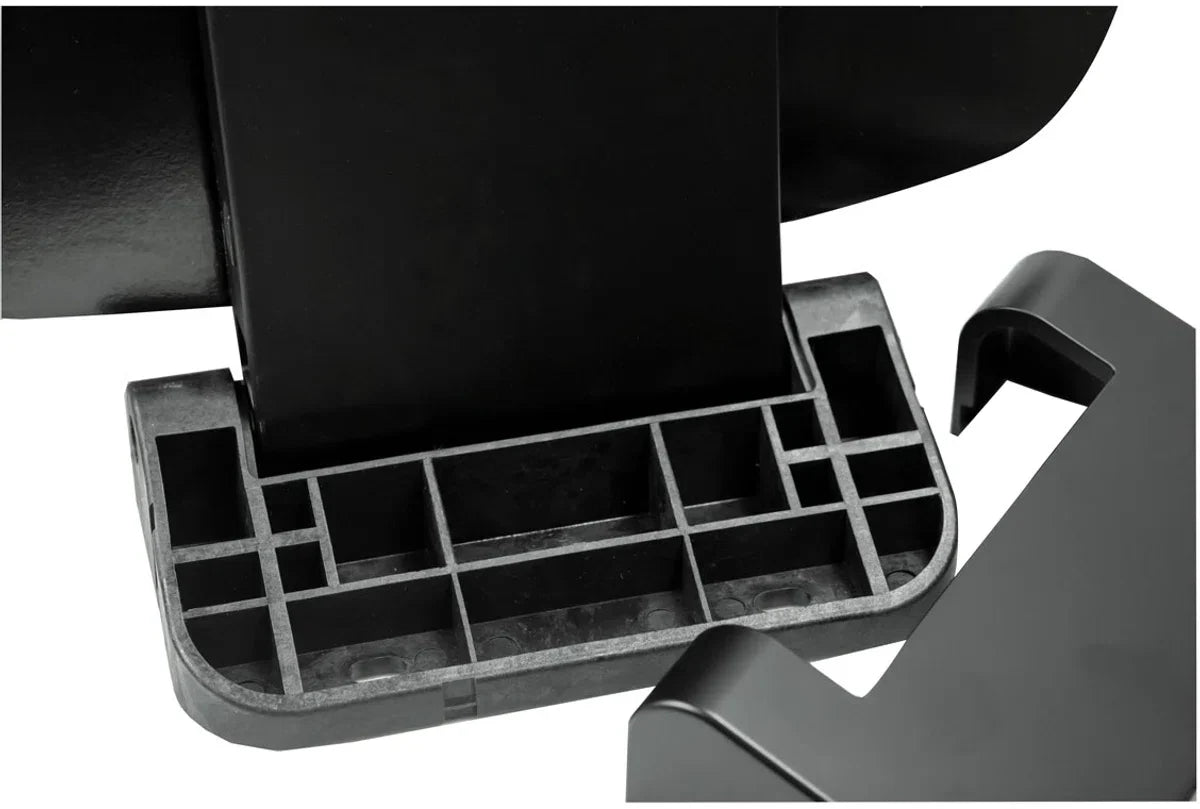 Serva Douche Chair Wall Mount Foldable - Black
