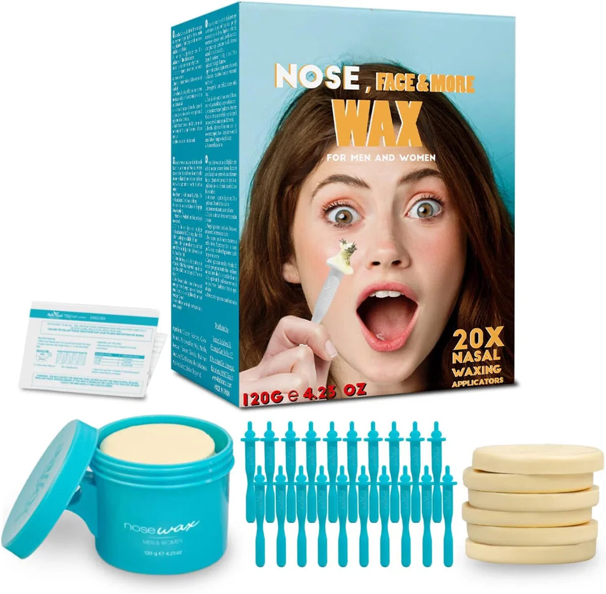 Neuswax - Neus Wax - Neuswax Kit - Ontharingswax - Neushaarwax