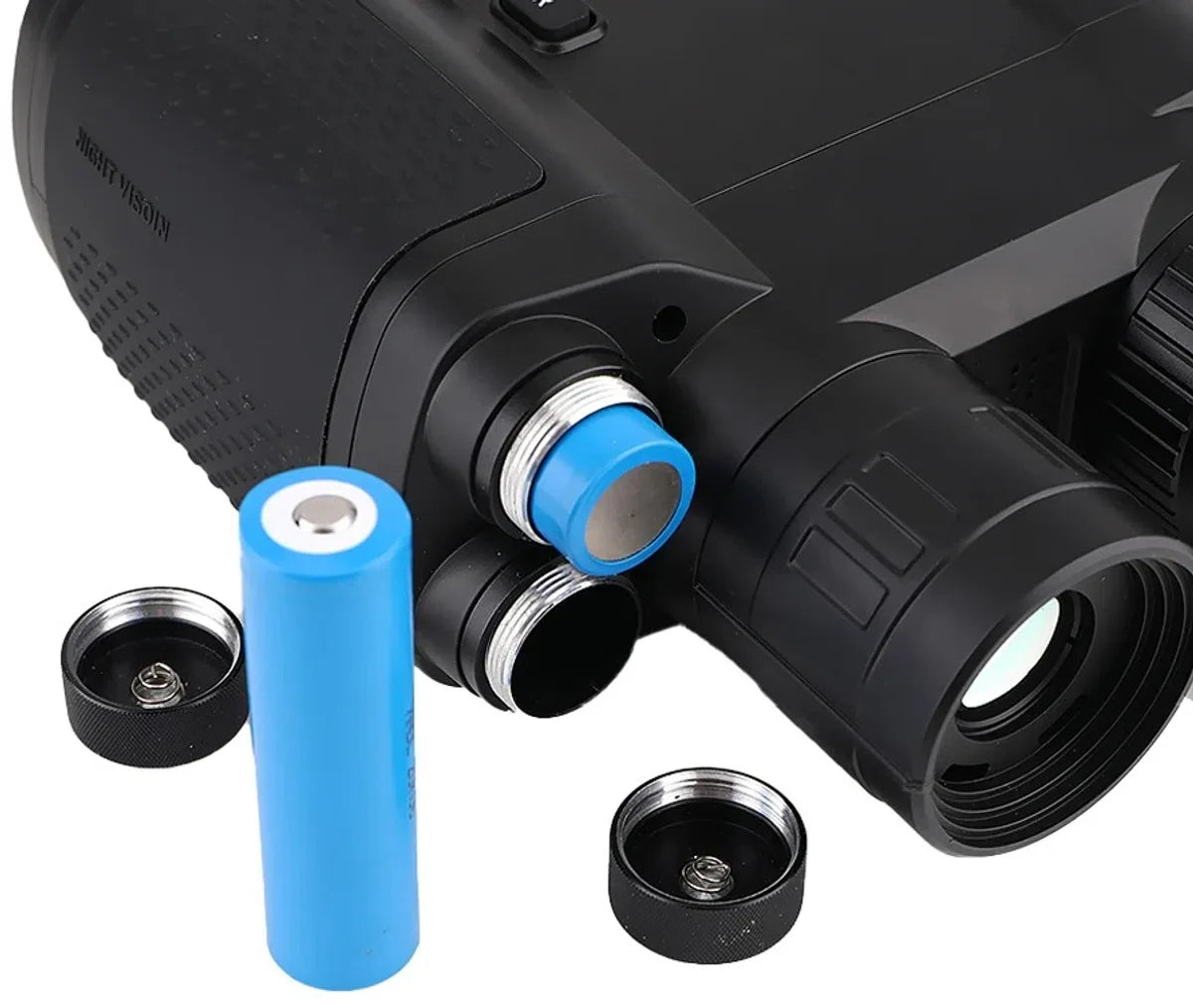 Night Vision - Luxury Binoculars with Night Vision Day & Night - Night Vision Goggles + SD Card - Night Vision Device - Black