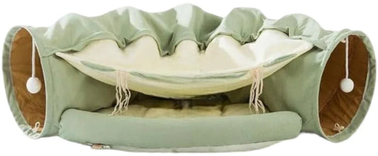 Cat Tunnel - Play Tunnel for Cats and Small Pets - Foldable - Cat Bed