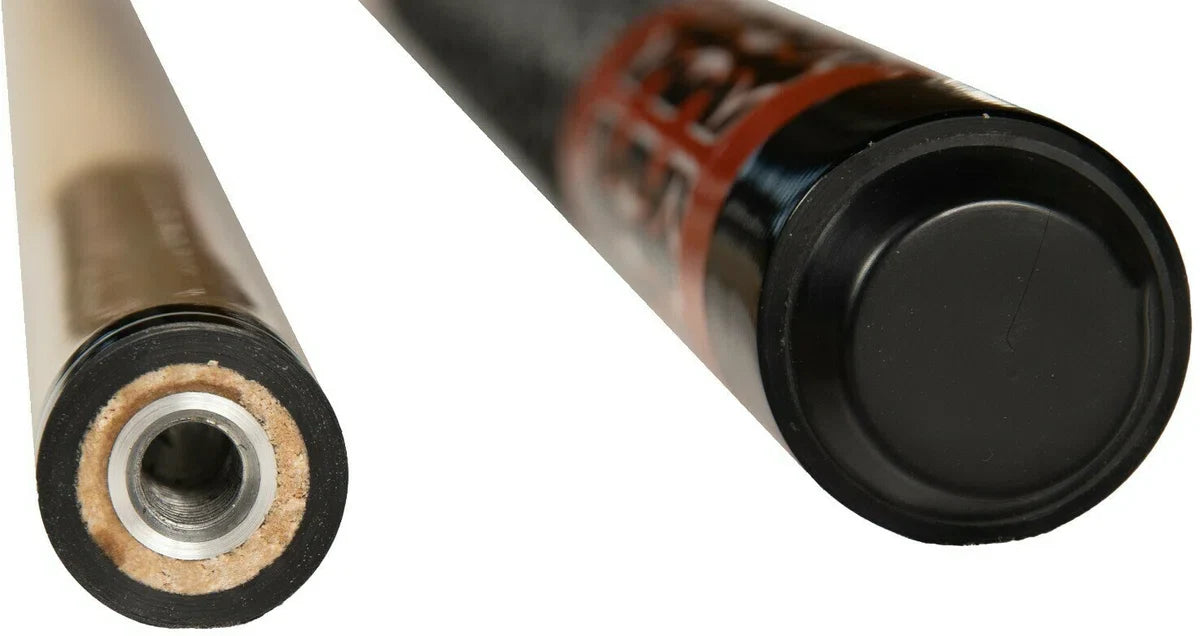 Pegasi Classic Poolkeu 147cm 2-delig Oranje - 13mm Lijmtop - Esdoornhout - Keu voor Poolen