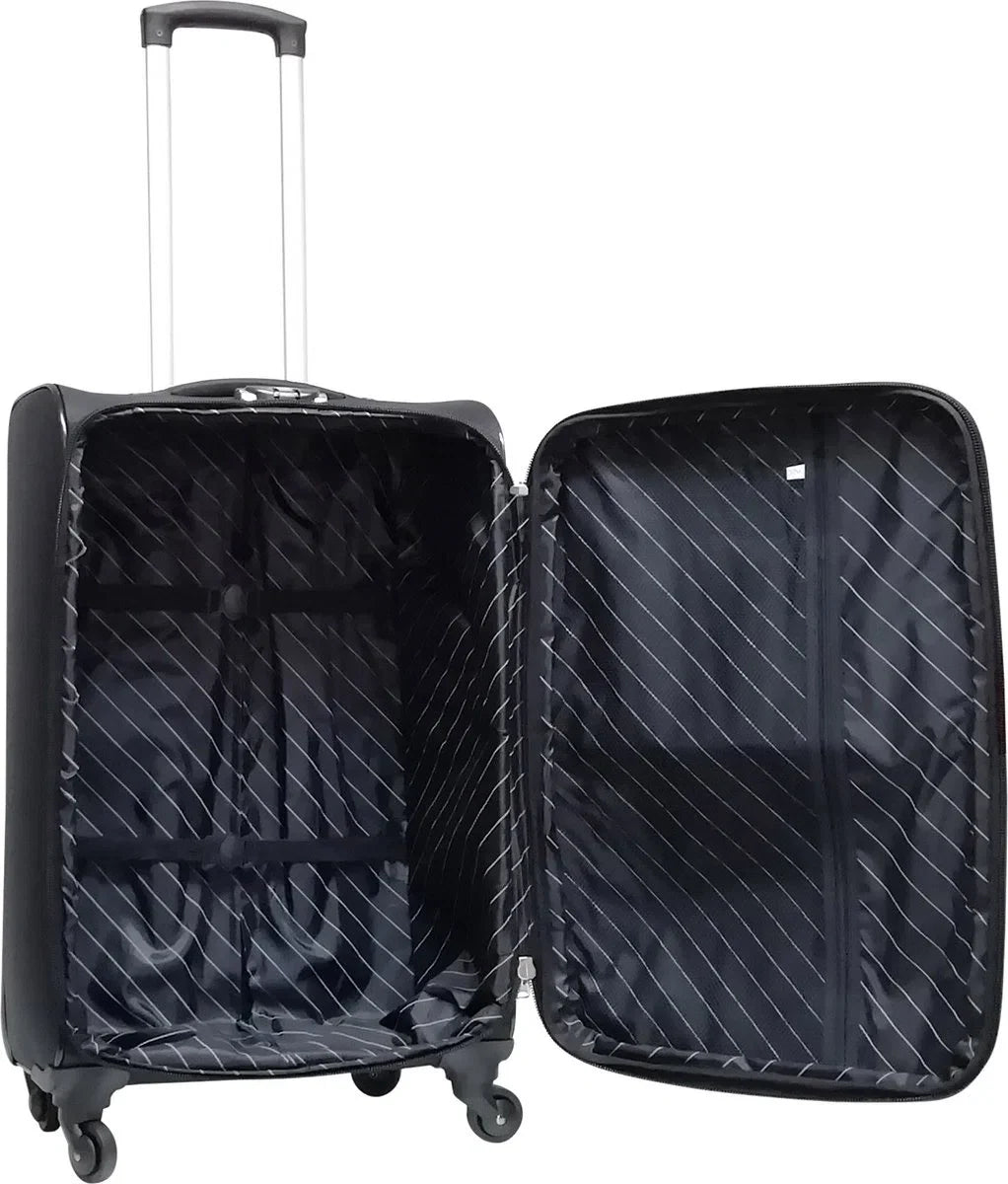 Dubai Abudabi Grote Koffer - 76 cm - 95/103 liter - Uitbreidbaar - Groen
