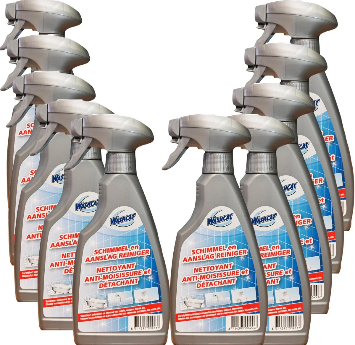 Krachtige Schimmelreiniger - Aanslagreiniger - 10 x 500 ml