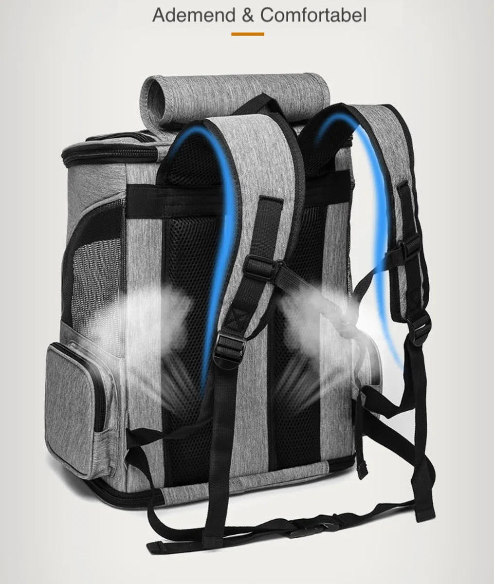 Luxury Dog & Cat Trolley | For Small Dog Or Cat | Dog Backpack | Dog Buggy | Cat Travel Basket