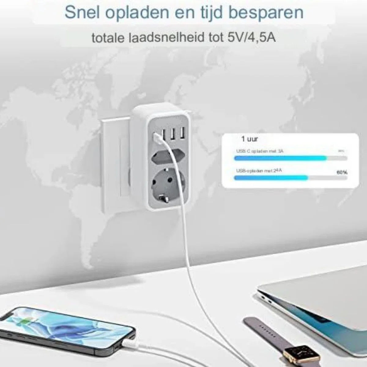 Travel plug Type G - Travel plug UK - World plug Type G