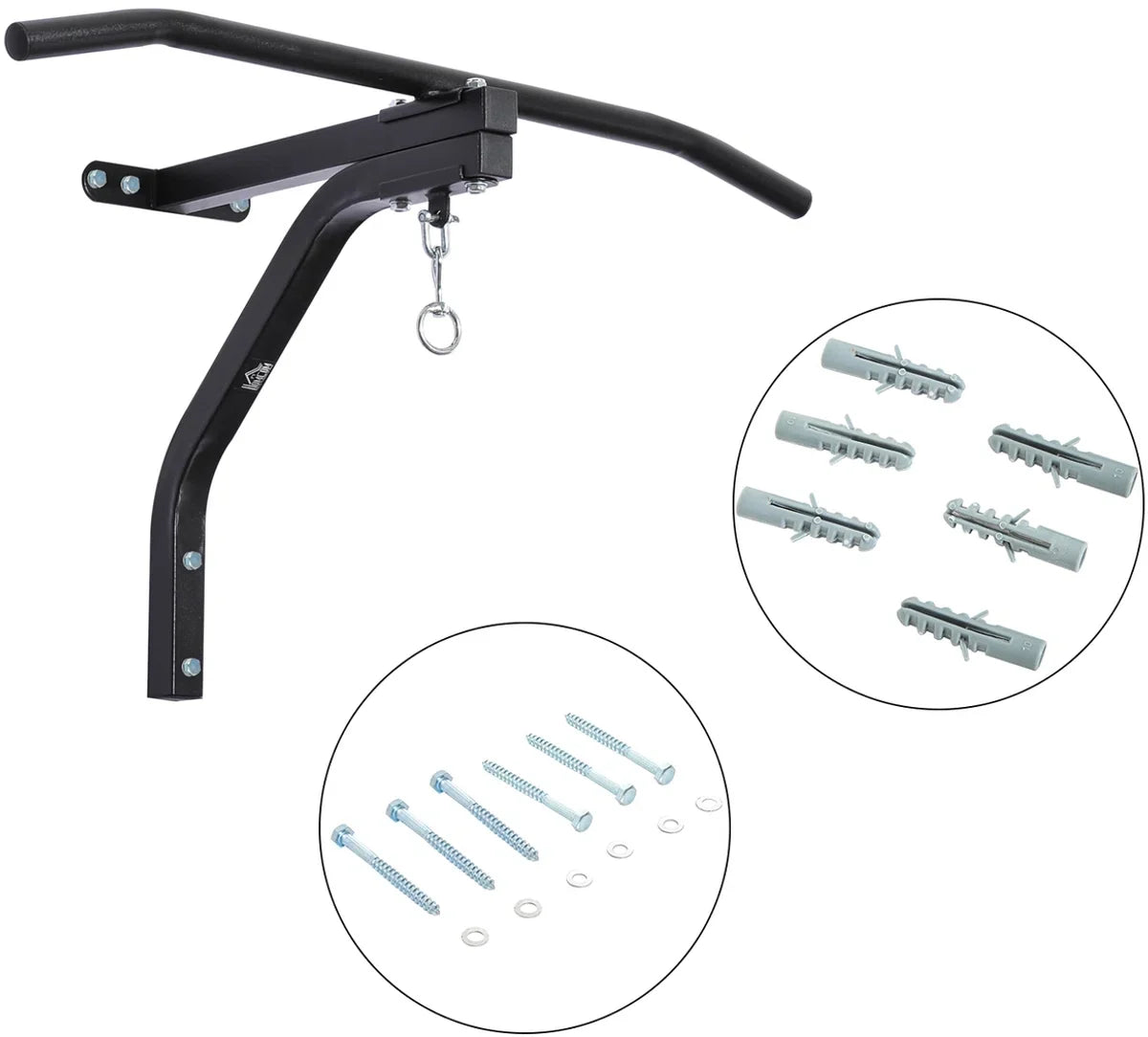 Pull-up bar - Optrekstang - Bokszakbeugel - Wandmontage
