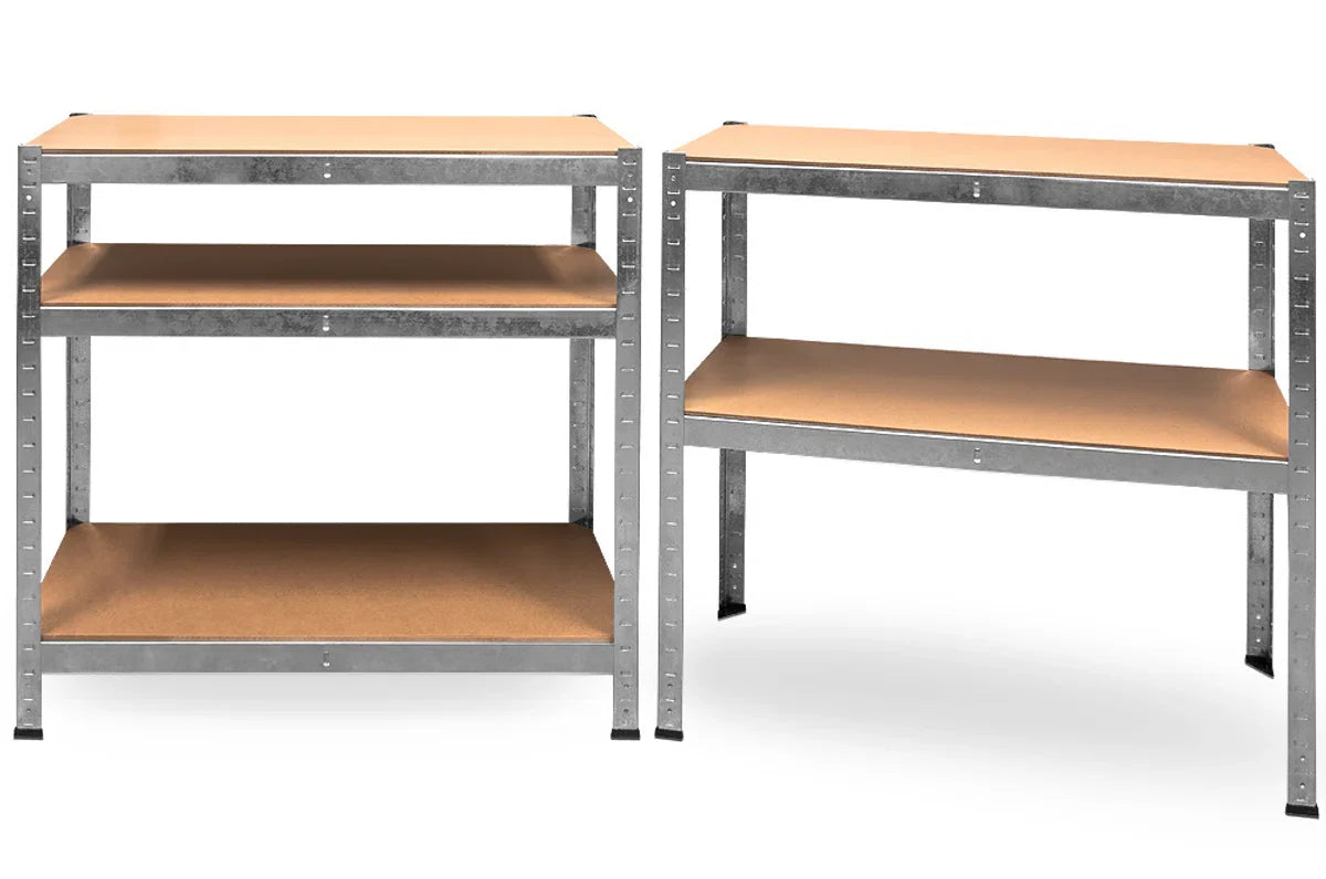 7House Heavy Duty Metal Storage Rack/Shelving Unit with 5 shelves - 875kg capacity - (HxWxD) 180x90x60 cm - 175kg per shelf