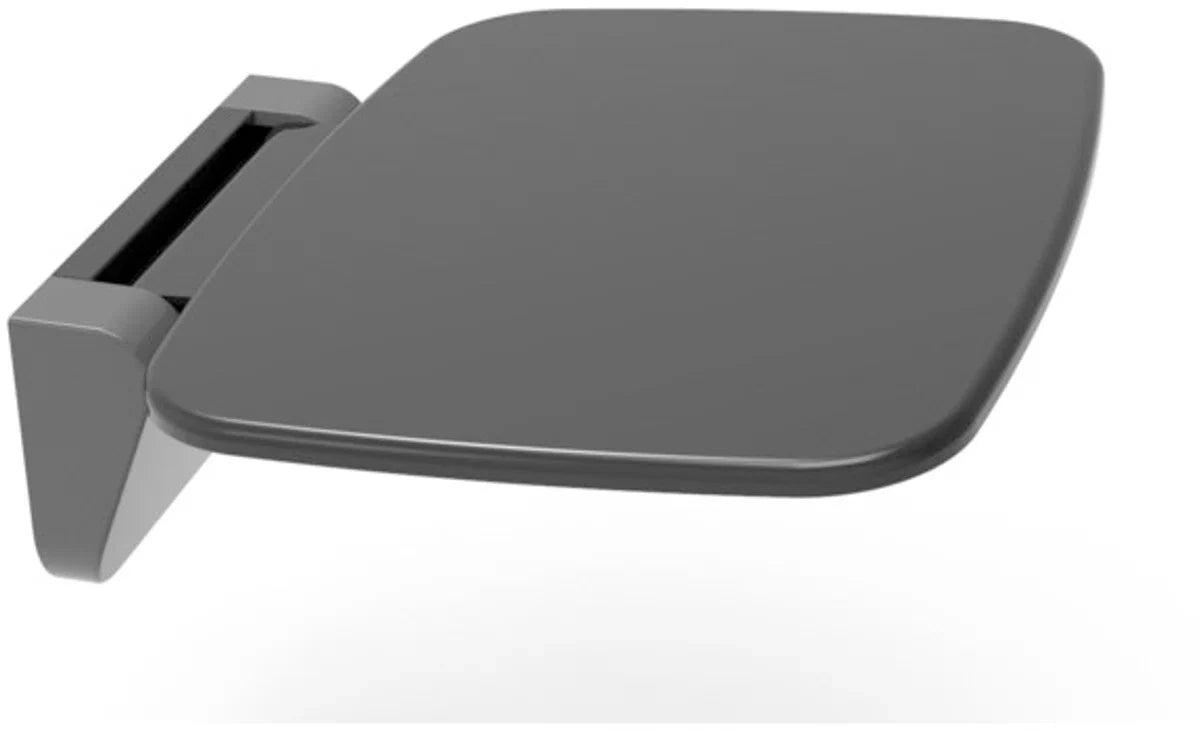 Serva Douche Chair Wall Mount Foldable - Black