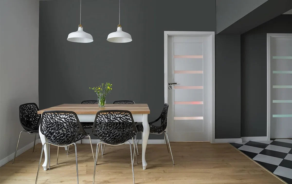 Plakfolie, keuken, grijs, mat, meubelfolie, zelfklevend, donkergrijs, 60 x 500 cm, moderne sticker, waterdicht, zelfklevende vinyl decoratiefolie voor meubels, werkblad, kasten, muren,