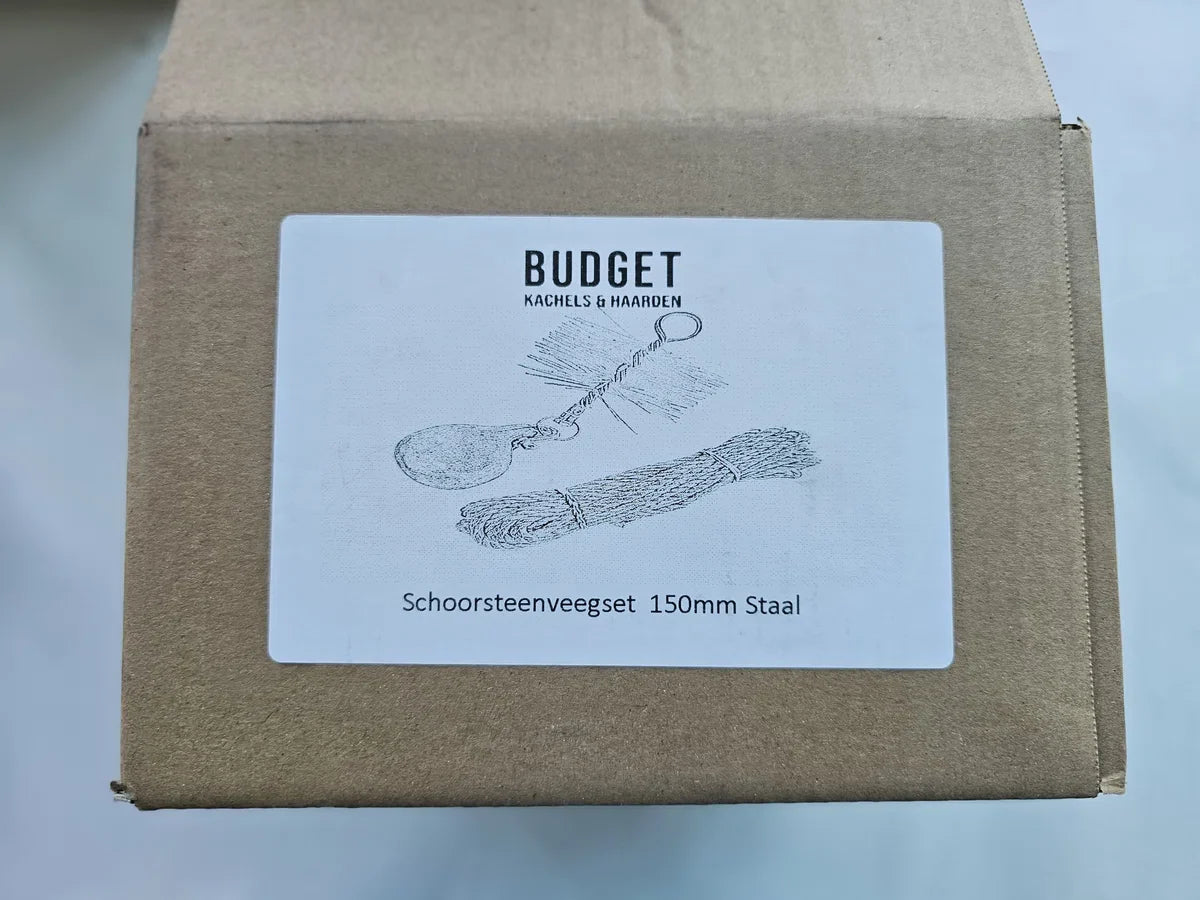 Schoorsteenvegerset 150 mm Staal