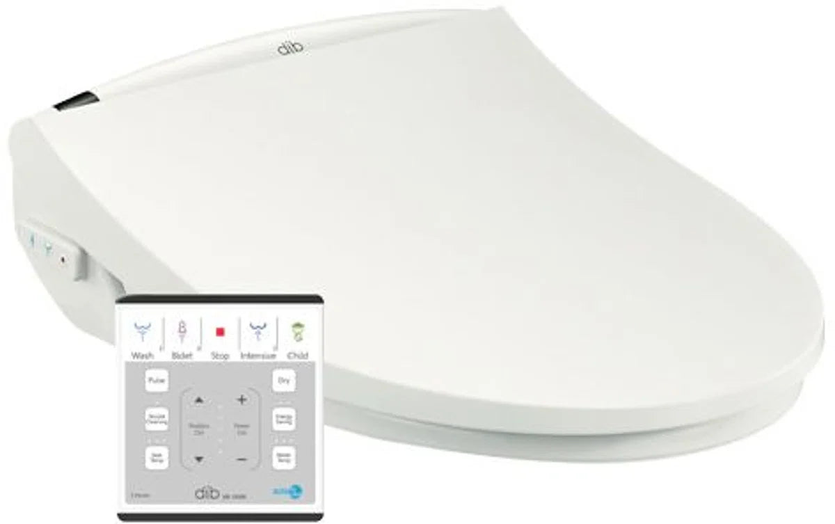 Dib C430R Bidet Toilet met Afstandsbediening - Verlengde Zitting - Douchetoiletbril met Watersproeier - Japans Toilet