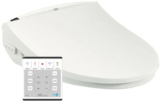 Dib C430R Bidet Toilet met Afstandsbediening - Verlengde Zitting - Douchetoiletbril met Watersproeier - Japans Toilet