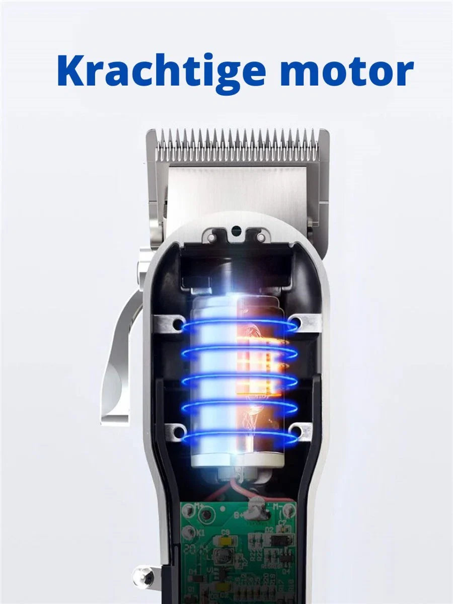 Skull Shaver - Haartrimmer - Tondeuse Mannen - Haartrimmer - Trimmer - Scheerapparaat Heren - Voor Hoofdhaar - Draadloos - Zilver