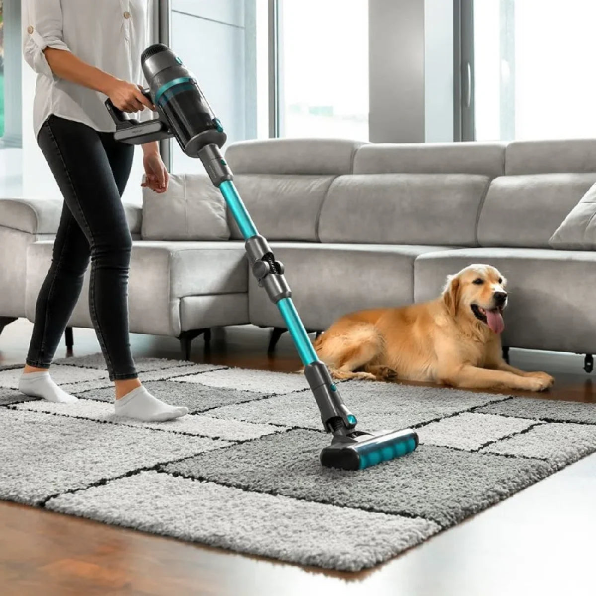 Cecotec Conga Rockstar 1700 X-Treme ErgoWet Snoerloze Stofzuiger, Digitale Motor, Jaliscazo Borstel, 680W en 26 kPa, 230 AW, L