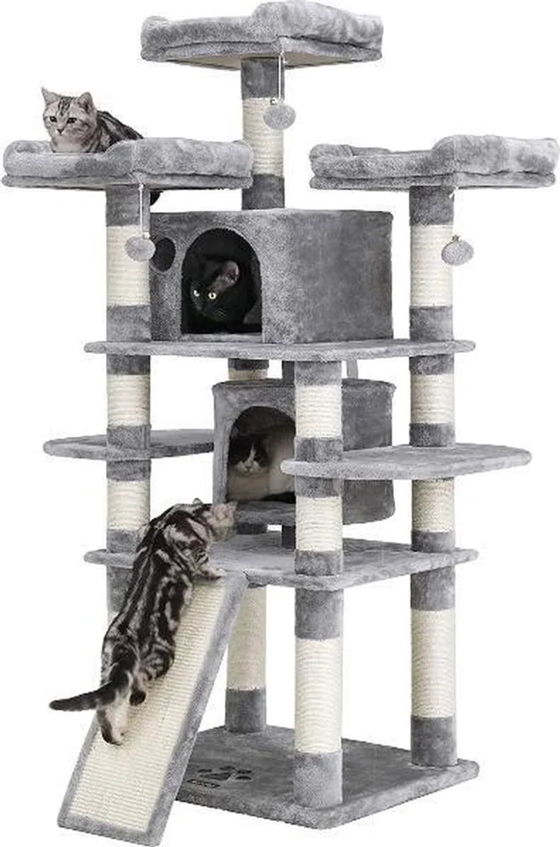 MIRA Home - Scratching Post - Cat House - Cat Tree - Cat Furniture - Cat Post - 50x50x172