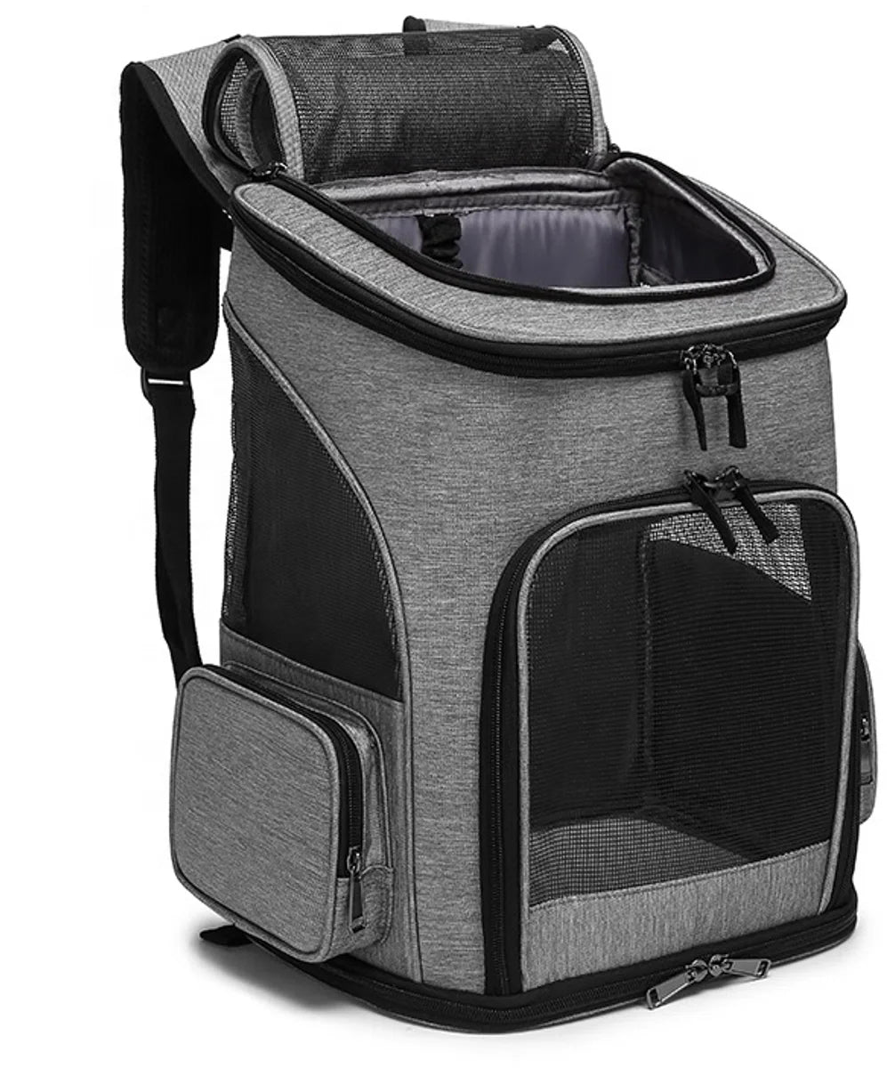Luxury Dog & Cat Trolley | For Small Dog Or Cat | Dog Backpack | Dog Buggy | Cat Travel Basket