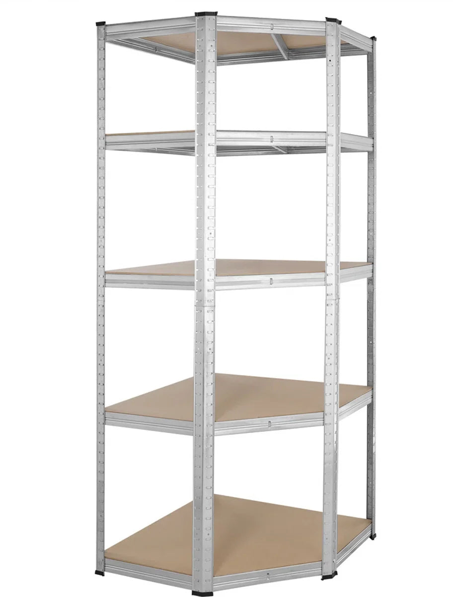 Stellingkast Hoek - Opbergrekken - Boutloze Plank 180x70x40cm Verzinkt 875kg