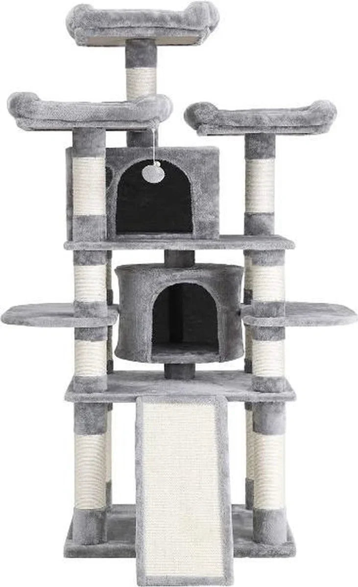 MIRA Home - Scratching Post - Cat House - Cat Tree - Cat Furniture - Cat Post - 50x50x172