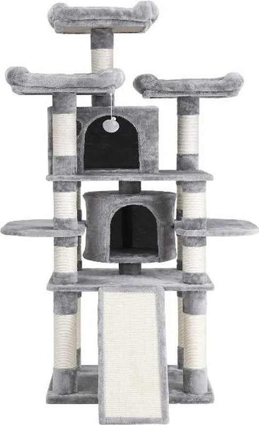 MIRA Home - Scratching Post - Cat House - Cat Tree - Cat Furniture - Cat Post - 50x50x172