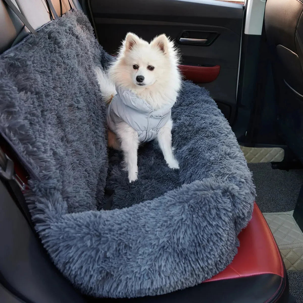 Autostoel Hond - Automand Honden - Hondemand Auto - Hondenmand - Hondenstoel - Geschikt Voor Honden Tussen 5-50kg - Navy