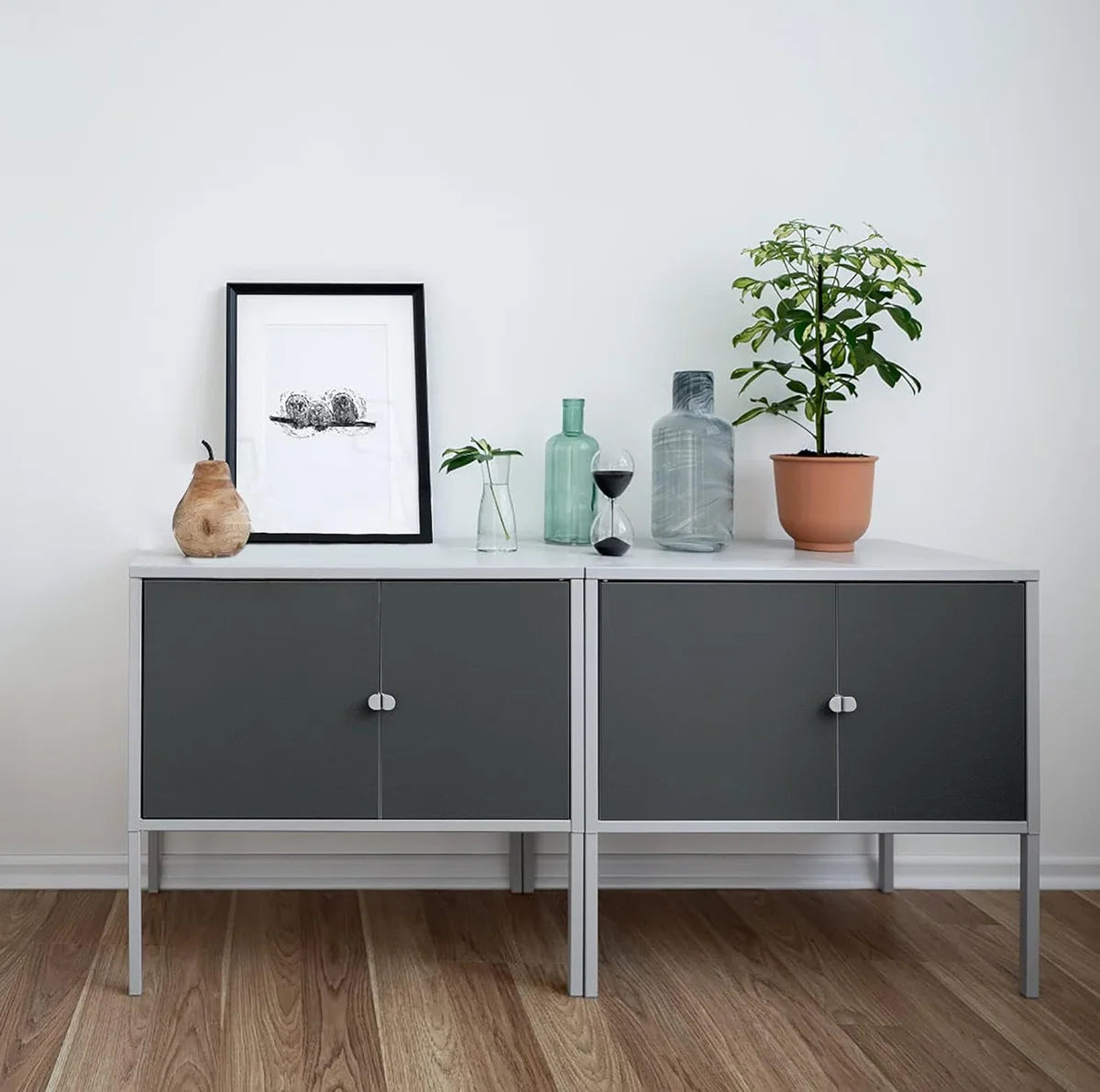 Plakfolie, keuken, grijs, mat, meubelfolie, zelfklevend, donkergrijs, 60 x 500 cm, moderne sticker, waterdicht, zelfklevende vinyl decoratiefolie voor meubels, werkblad, kasten, muren,