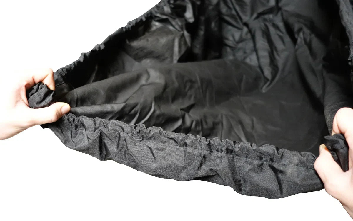 Bootzeil - Bootzeil - Afdekzeil Boot - Zwart - Maat F: 670-770 x 265 cm